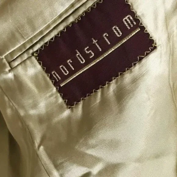 Nordstrom's Light Brown Tan Tweed Blazer Sports - Picture 10 of 10